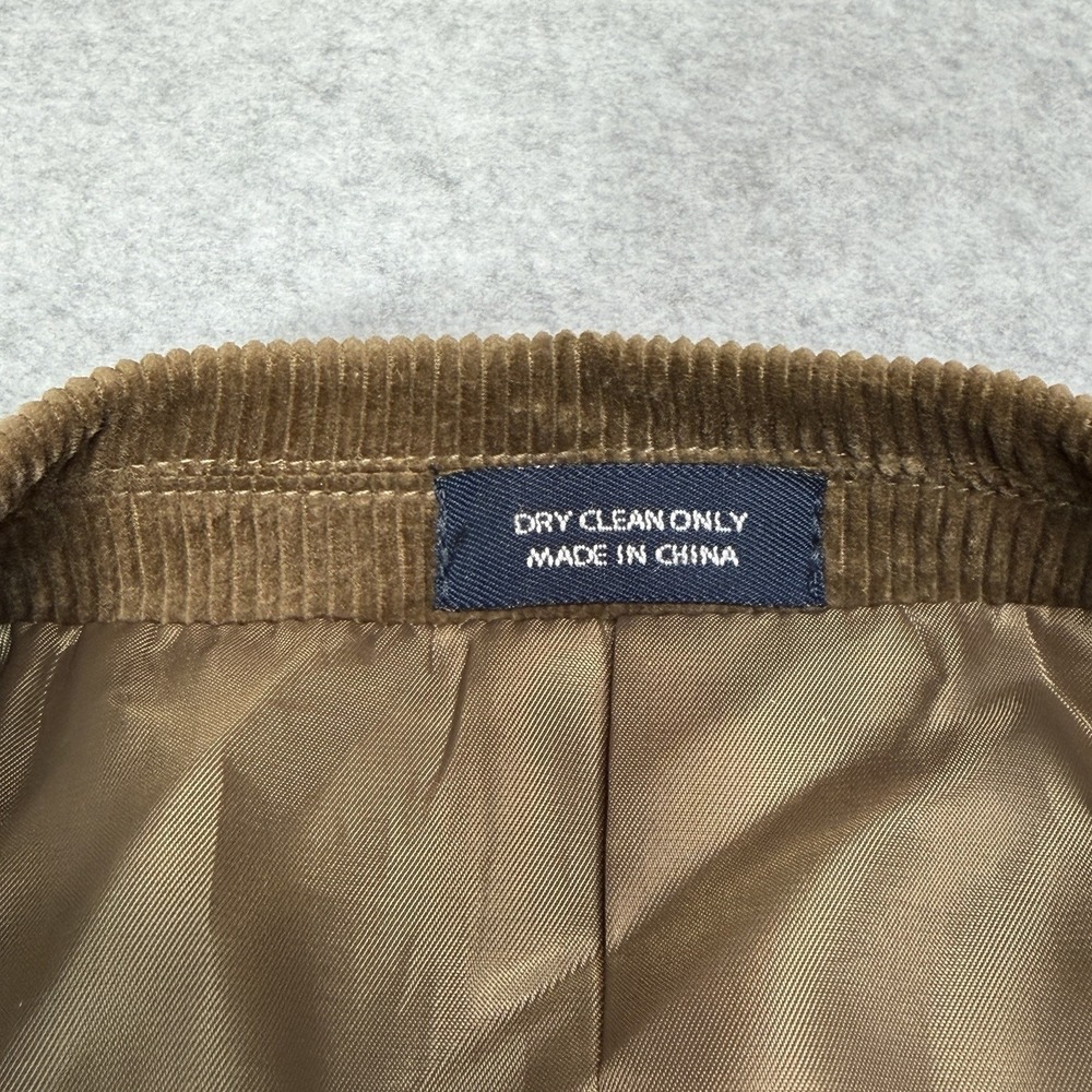 New Saddlebred Brown Corduroy Sport Coat Casual Blazer Men's Size 42 Short NWT - Picture 7 of 12